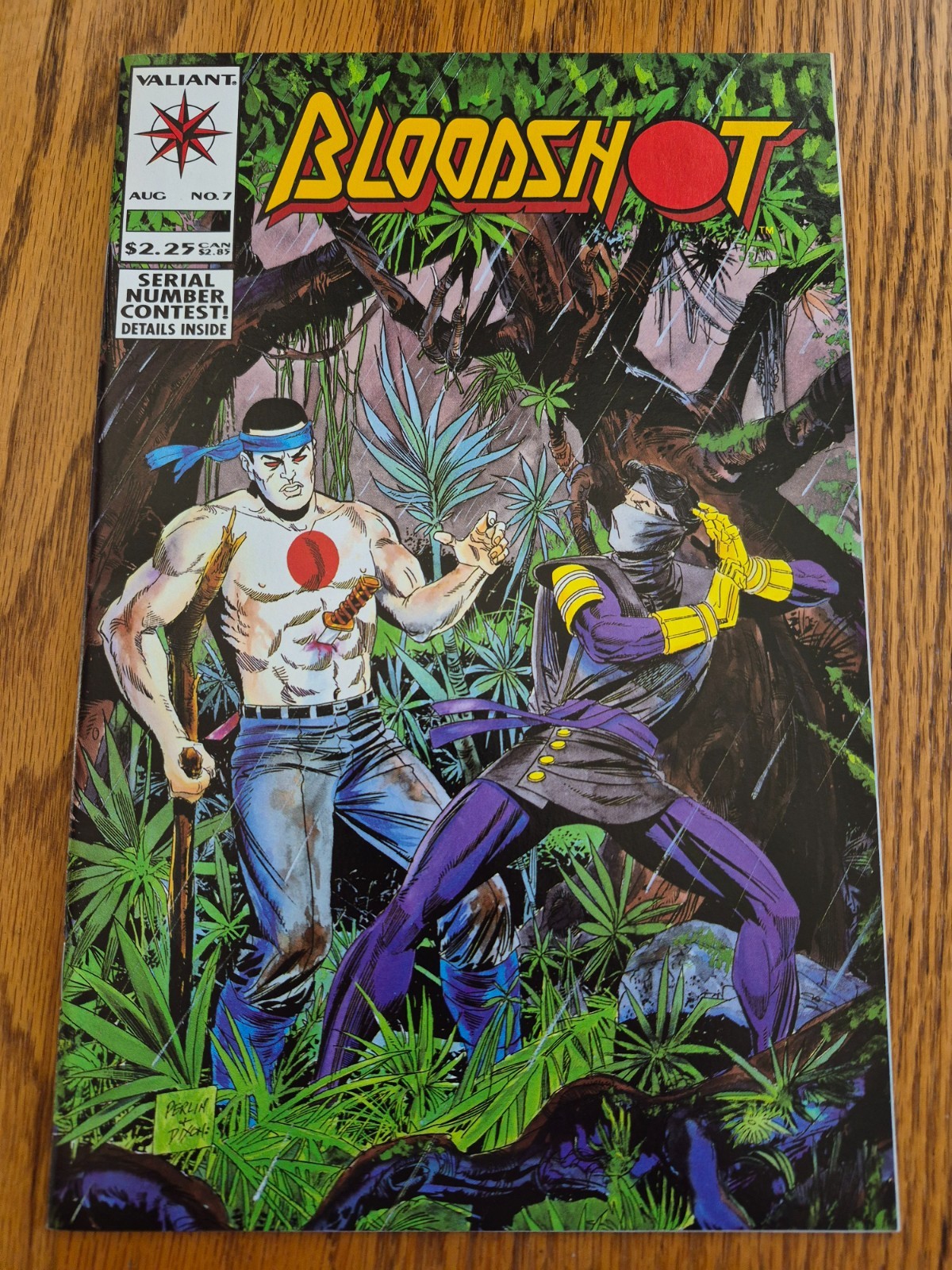 Valiant Comics Bloodshot #7 (1993) - Excellent