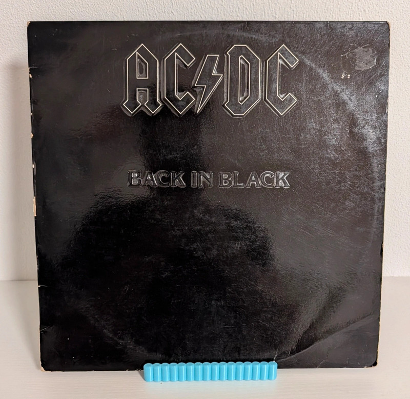 AC/DC Back in Black Vinyl Schallplatte First Press