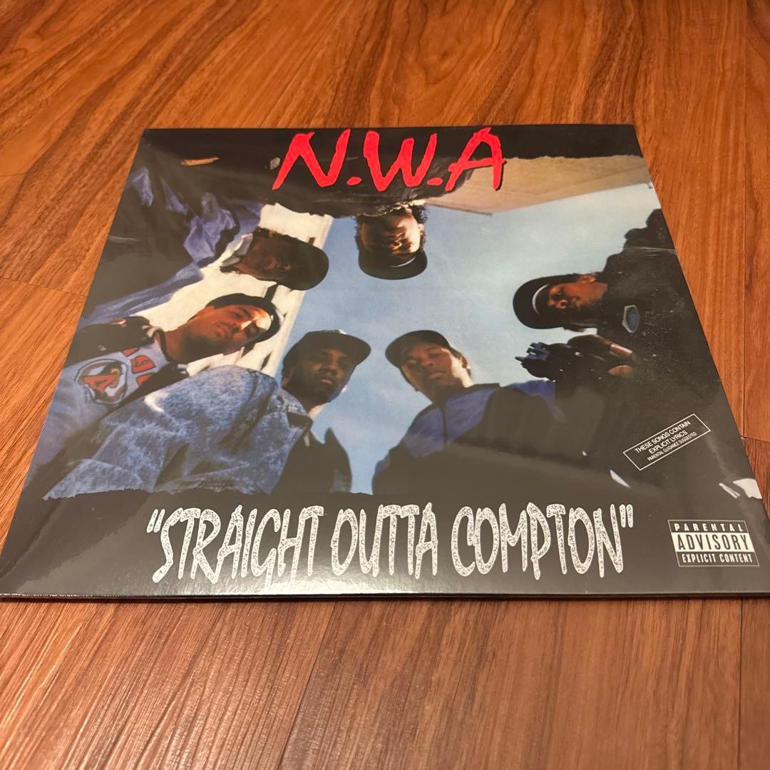 N.W.A Straight Outta Compton Vinyl Record Ruthless Records Rap Hip Hop