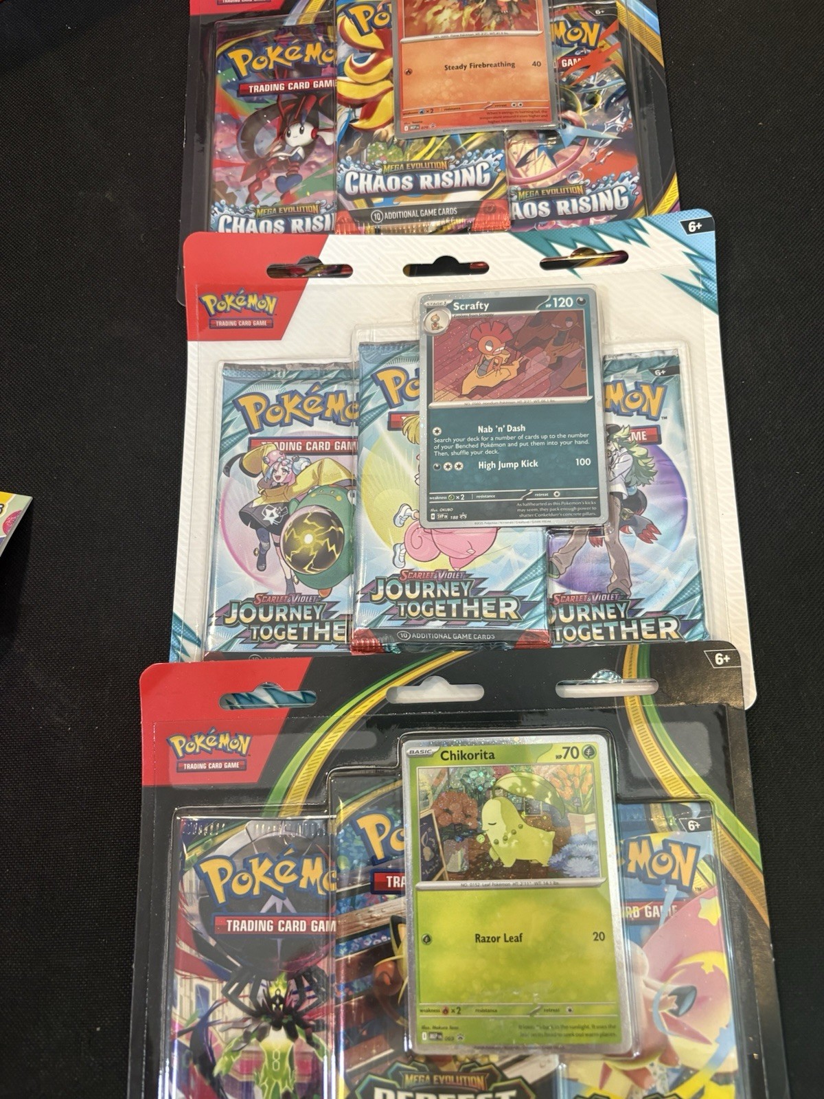 Pokémon 3 Pack Blisters
