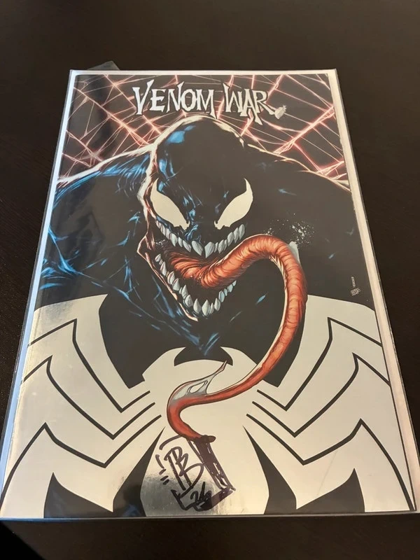 Venom War 1 signé David Baldeon