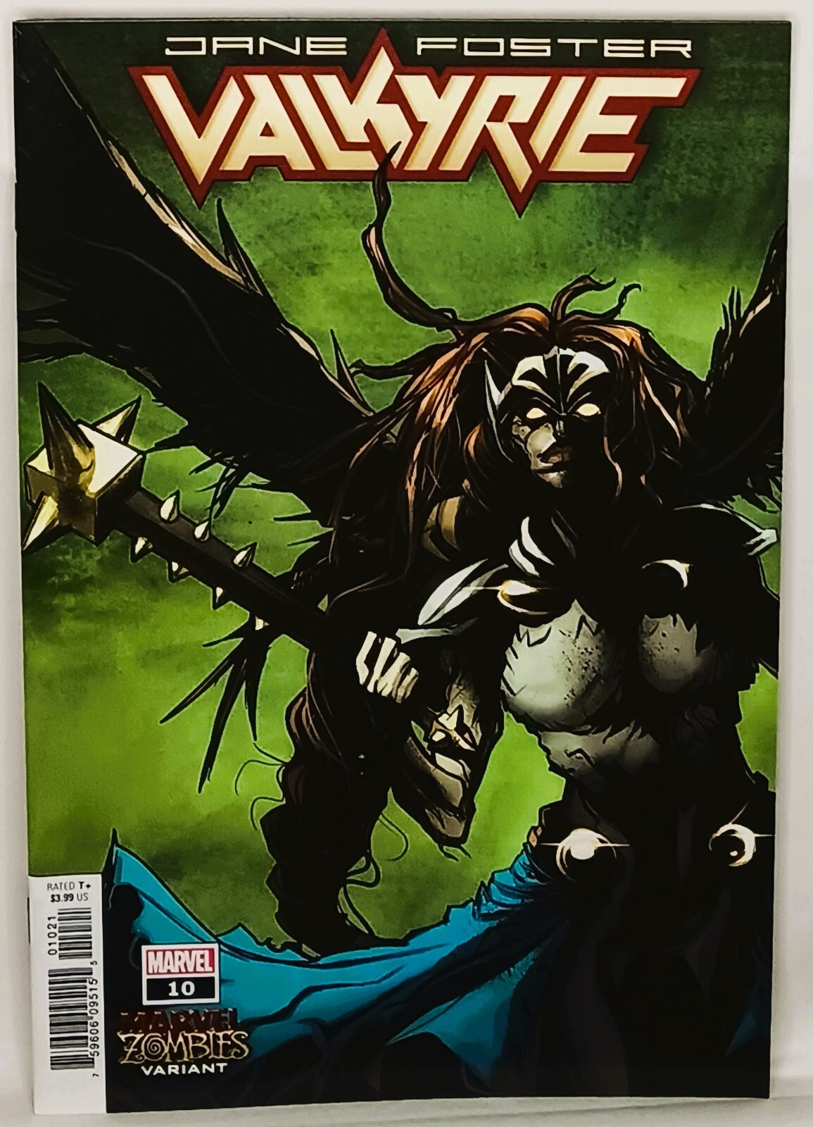 VALKYRIE JANE FOSTER #10 | Copertina variante zombie Marvel Robbi Rodriguez | Marvel