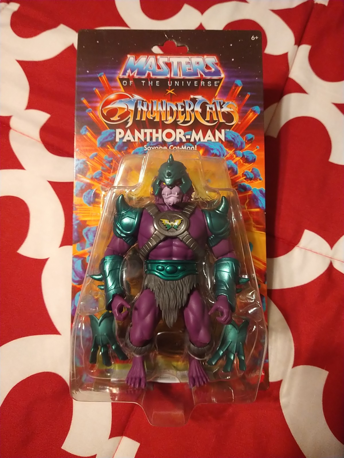 MOTU Masters of Universe X ThunderCats Wave 3 Panthor Uomo