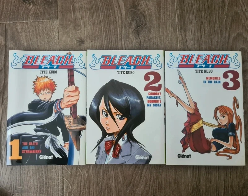 Bleach tomos del 1 al 3