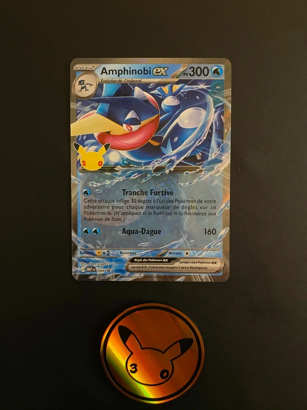 1 carte Amphinobi ex 30 ans