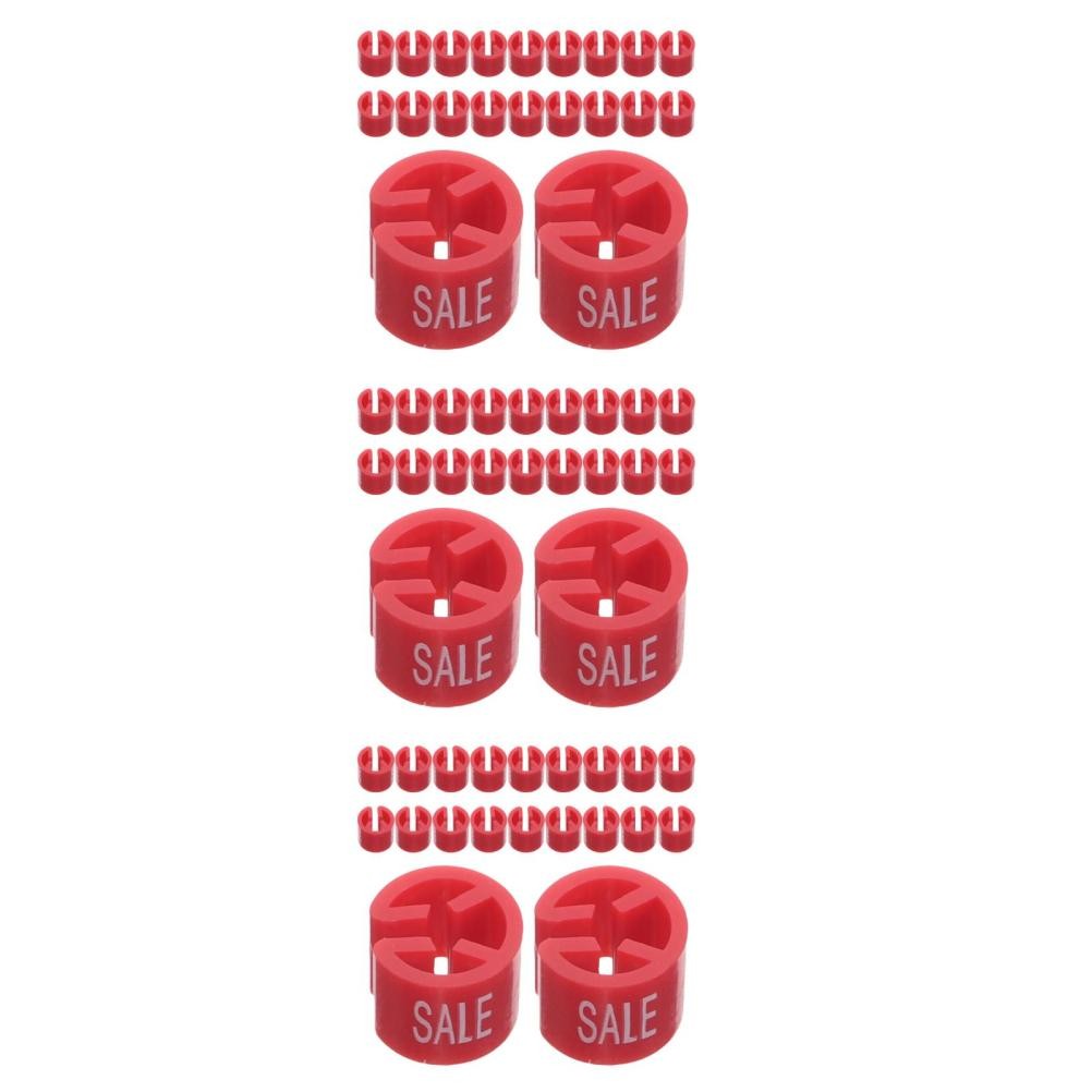 450 pcs Retail Sale Size Label Clips, Hanger Fasteners