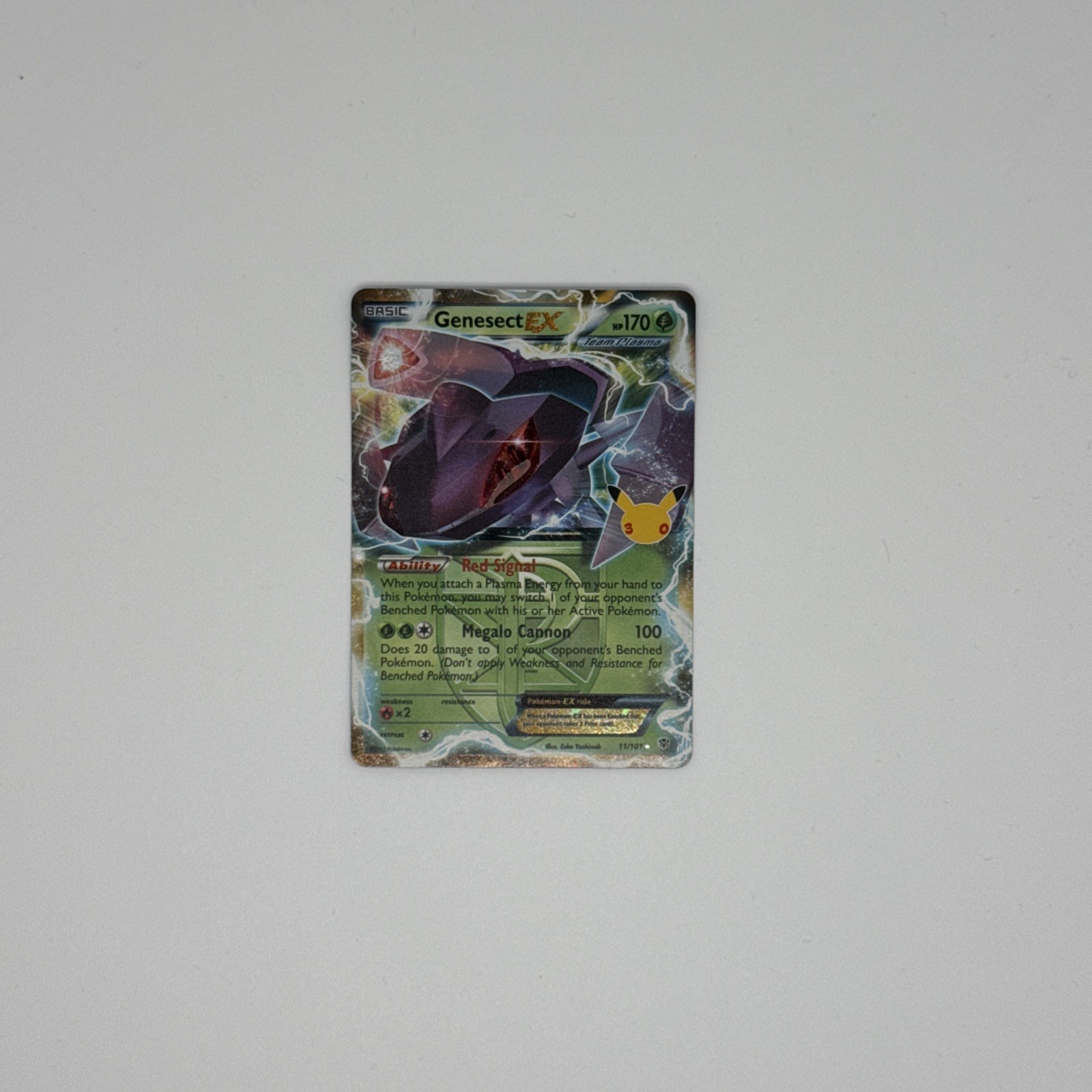 Pokemon TCG - 30th anniversary - Genesect EX #11/101