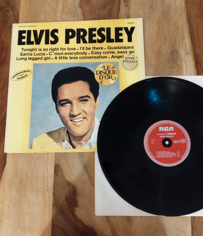 Elvis Presley - le disque d'or - vinyle