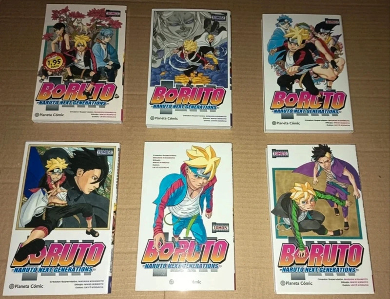 Colección manga Boruto