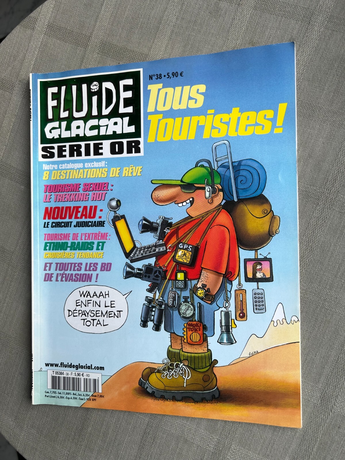 FLUIDE GLACIAL SÉRIE OR N°38 MARS 2007 EN BON ÉTAT