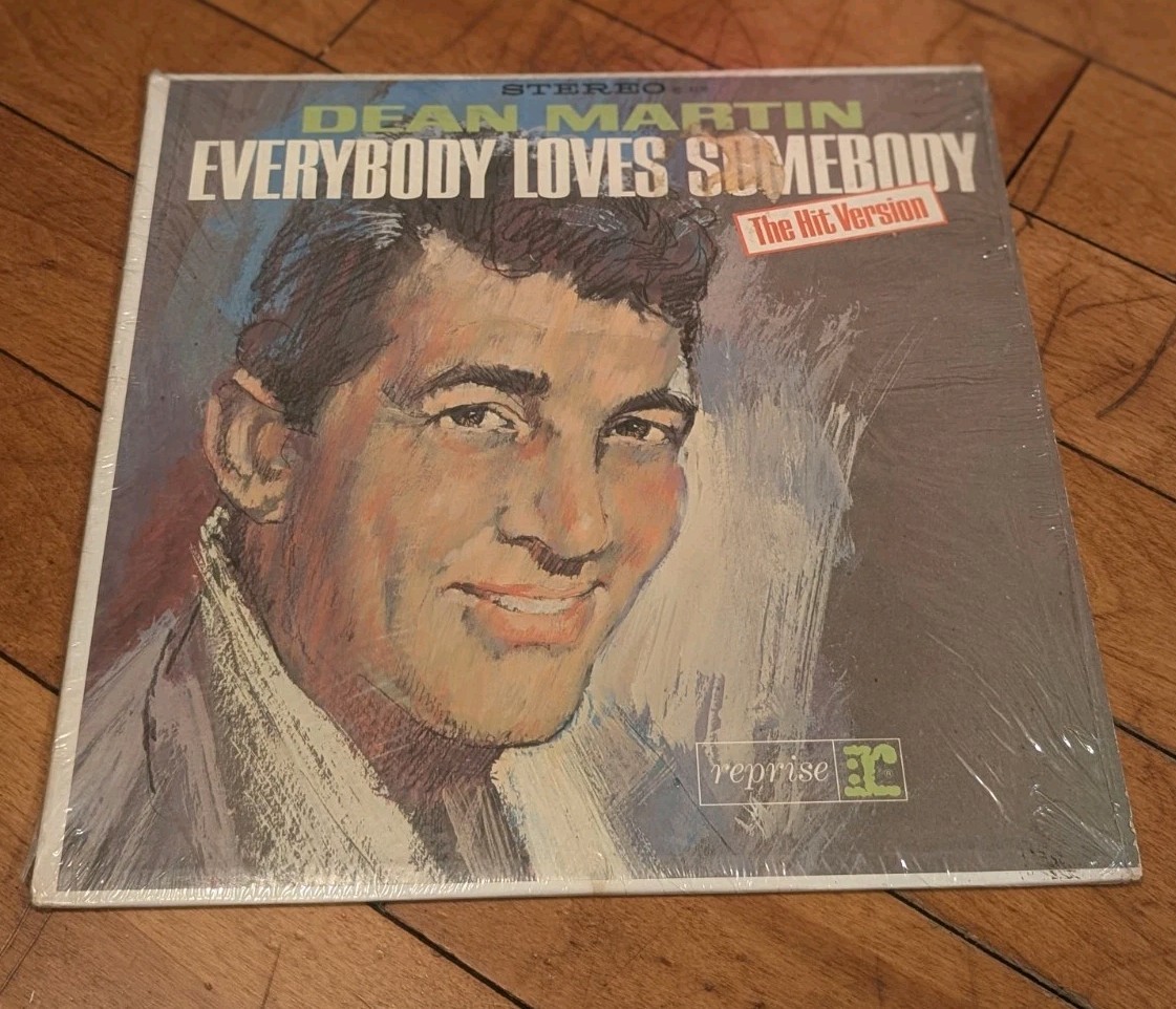 Dean Martin Everybody Loves Somebody 1964 Hit Version Shrink Wrap Reprise Vinyl 