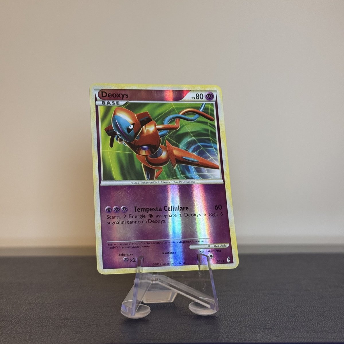Pokémon Deoxys 2/95 Call Of Legends Reverse Holo EXCELLENT ITA