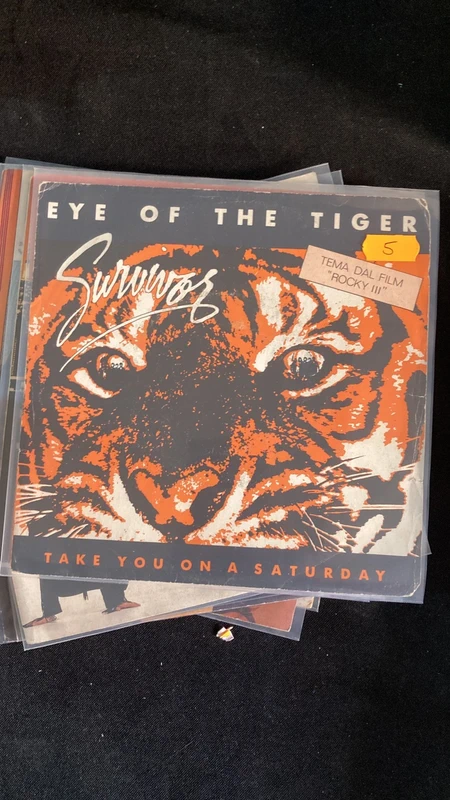 Disco 7” 45giri - Survivor Eye of the Tiger (Rocky colonna sonora)