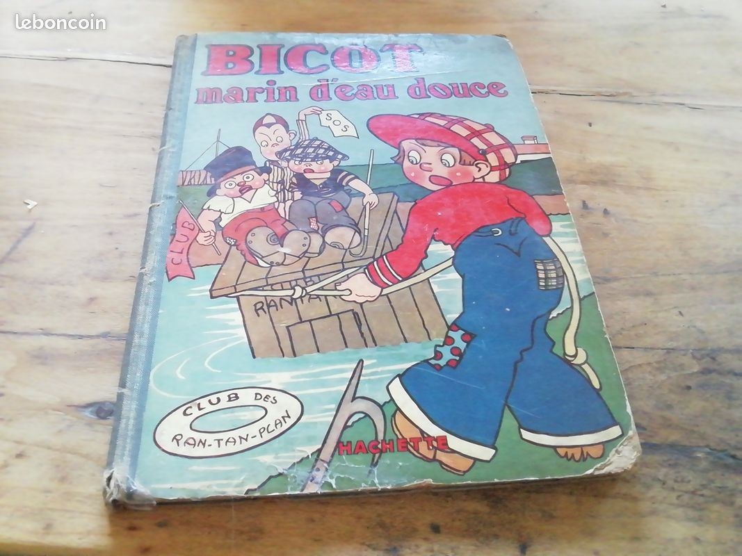 Bd bicot marin d'eau douce martin branner édition hachette 1935