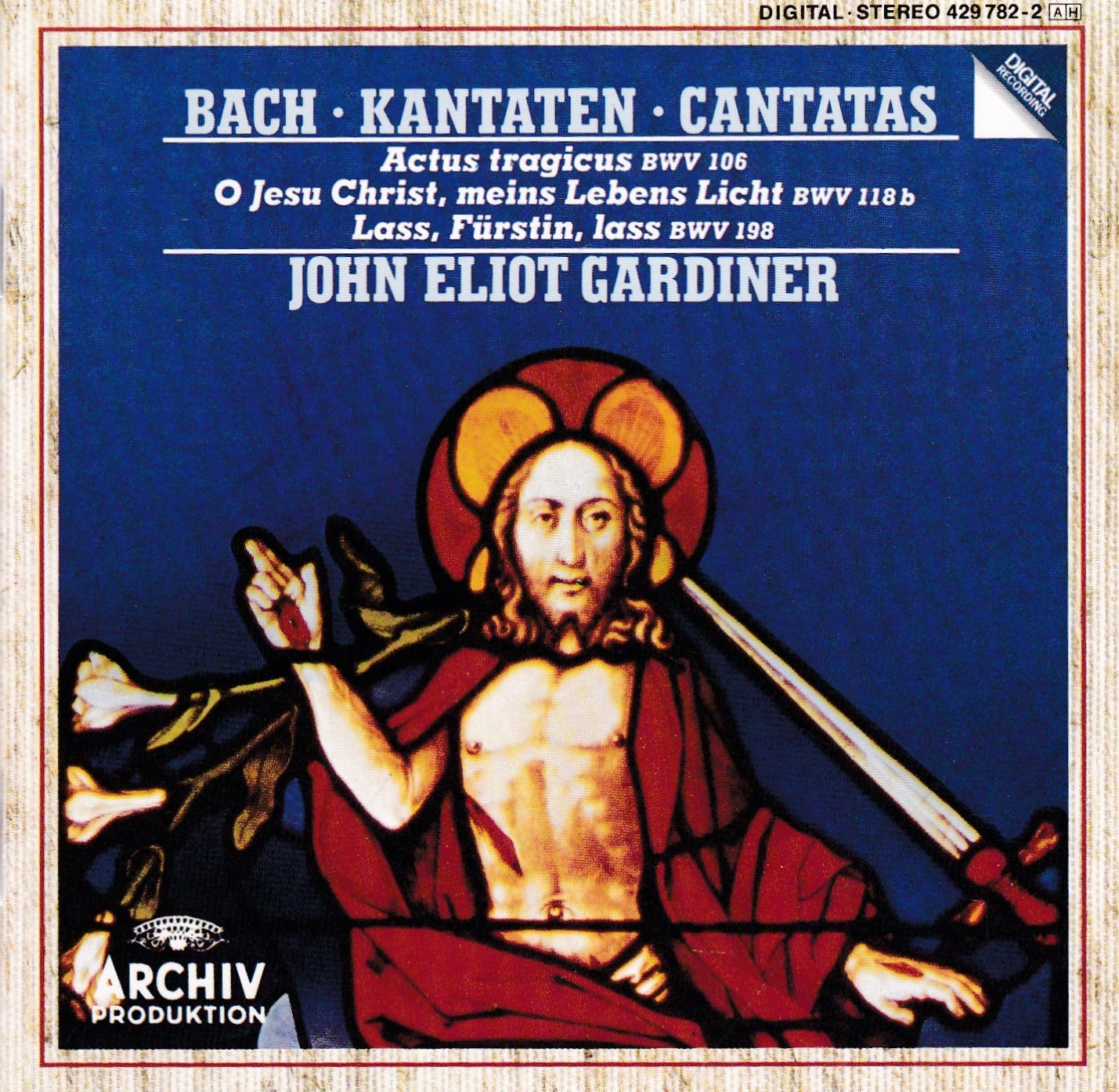 J.S. Bach - Kantaten BWV 106, 118b & 198 (Gardiner, Argenta, Chance)
