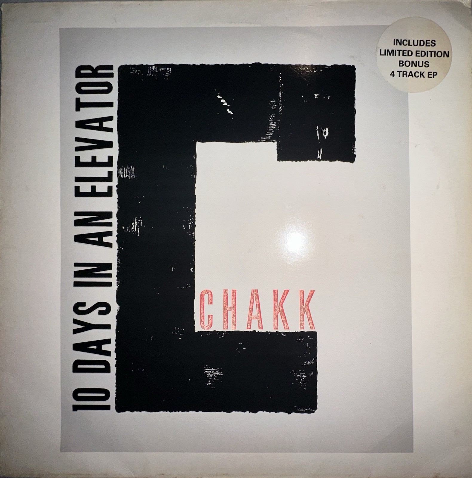 Chakk - 10 Days In An Elevator 1986 UK Record Very Good+ Condition