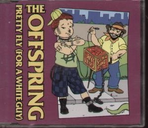 Offspring Pretty Fly CD UK Columbia 1998 In Manica Viola 6668805