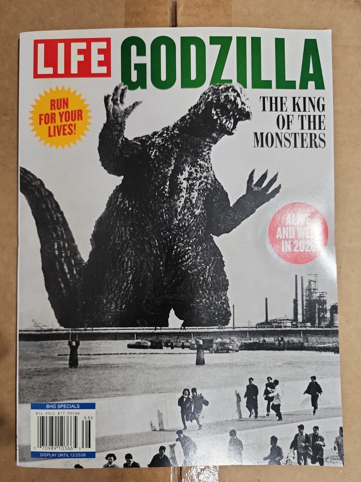 LIFE Godzilla Il Re dei Mostri Edizione Speciale Rivista 2026