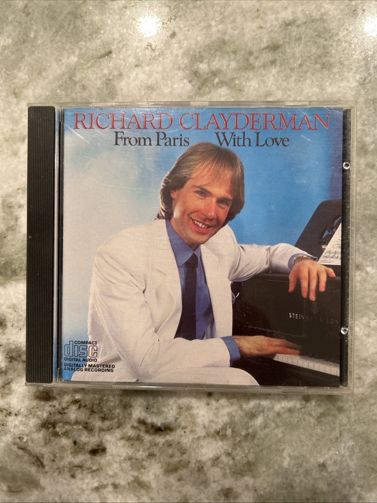 RICHARD CLAYDERMAN - FROM PARIS WITH LOVE (CD, 1985)