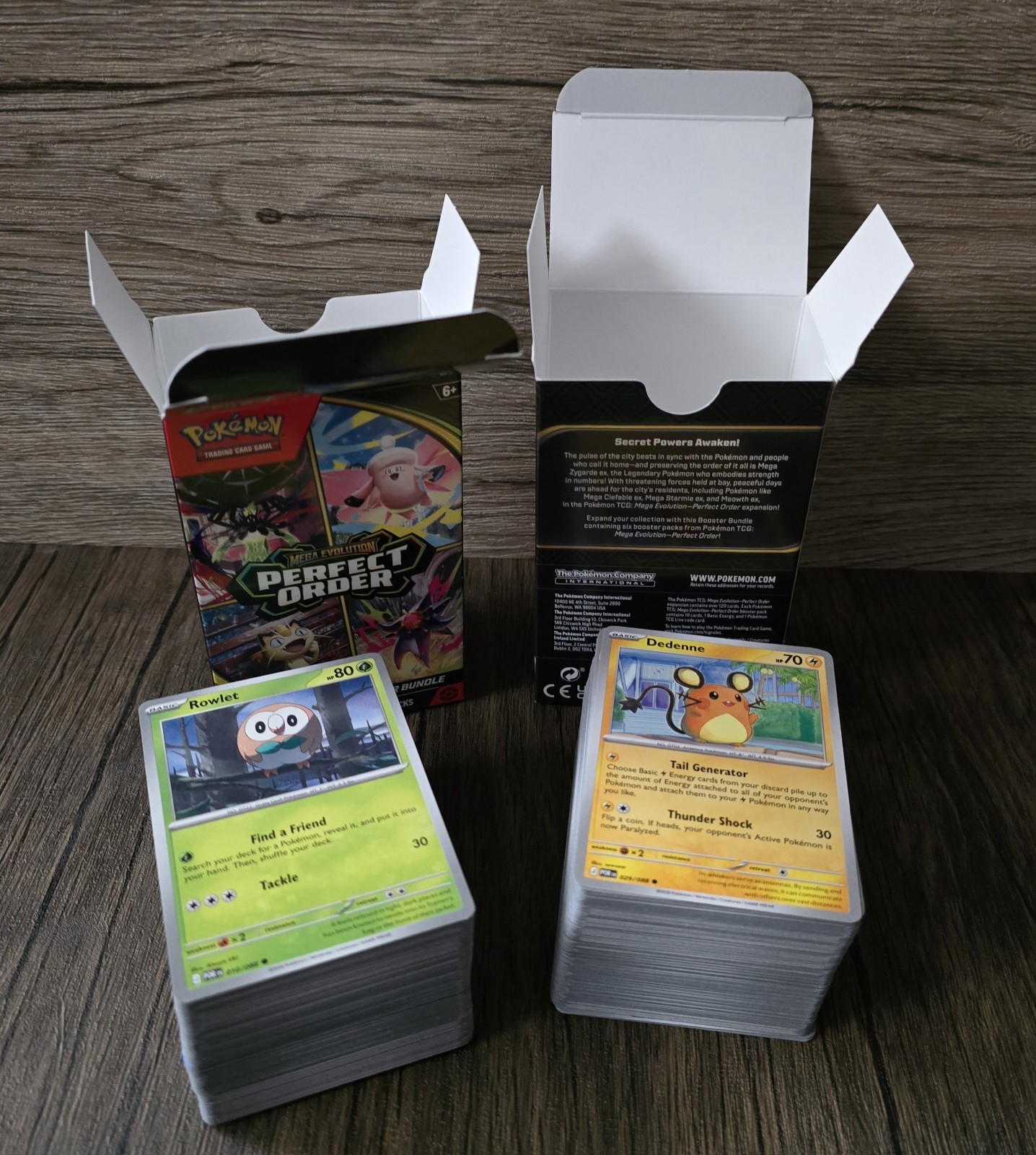 Pokémon TCG Perfect Order Bulk 300 Cards — Common/Uncommon/Rare/Reverse