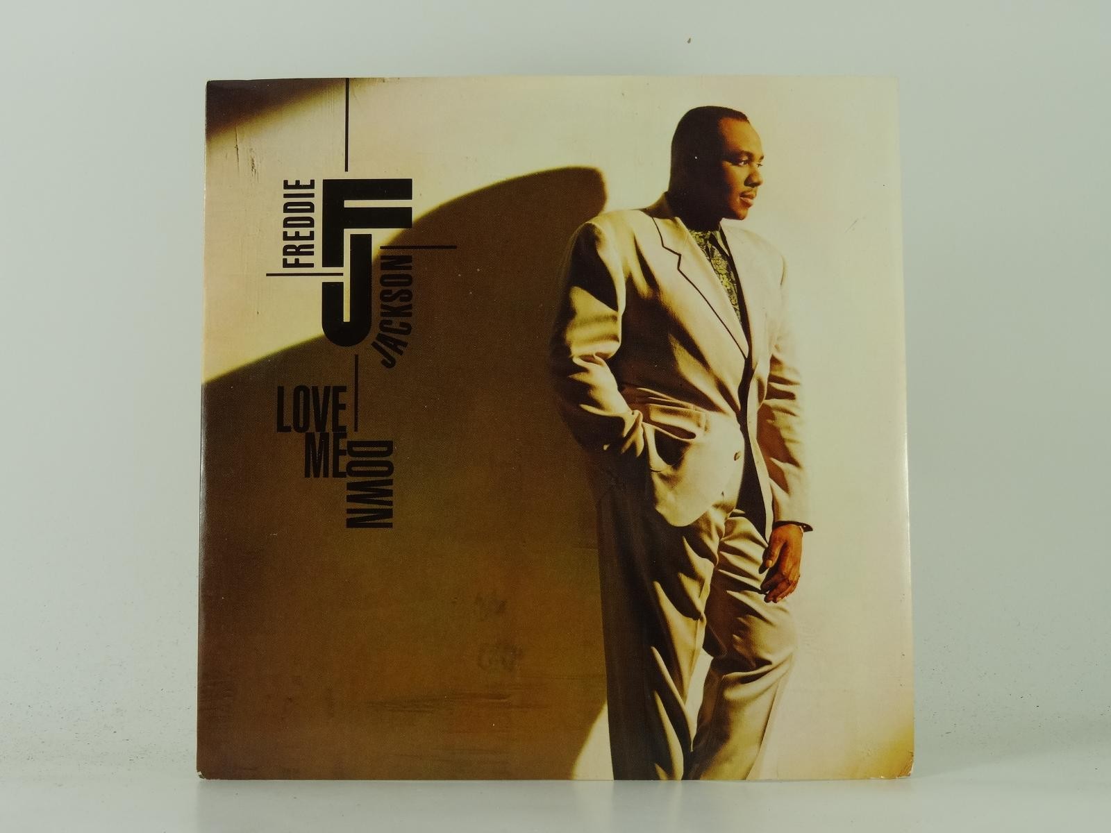FREDDIE JACKSON LOVE ME DOWN (3) (51) 2 Track 7" Single plus Picture Sleeve CAPI