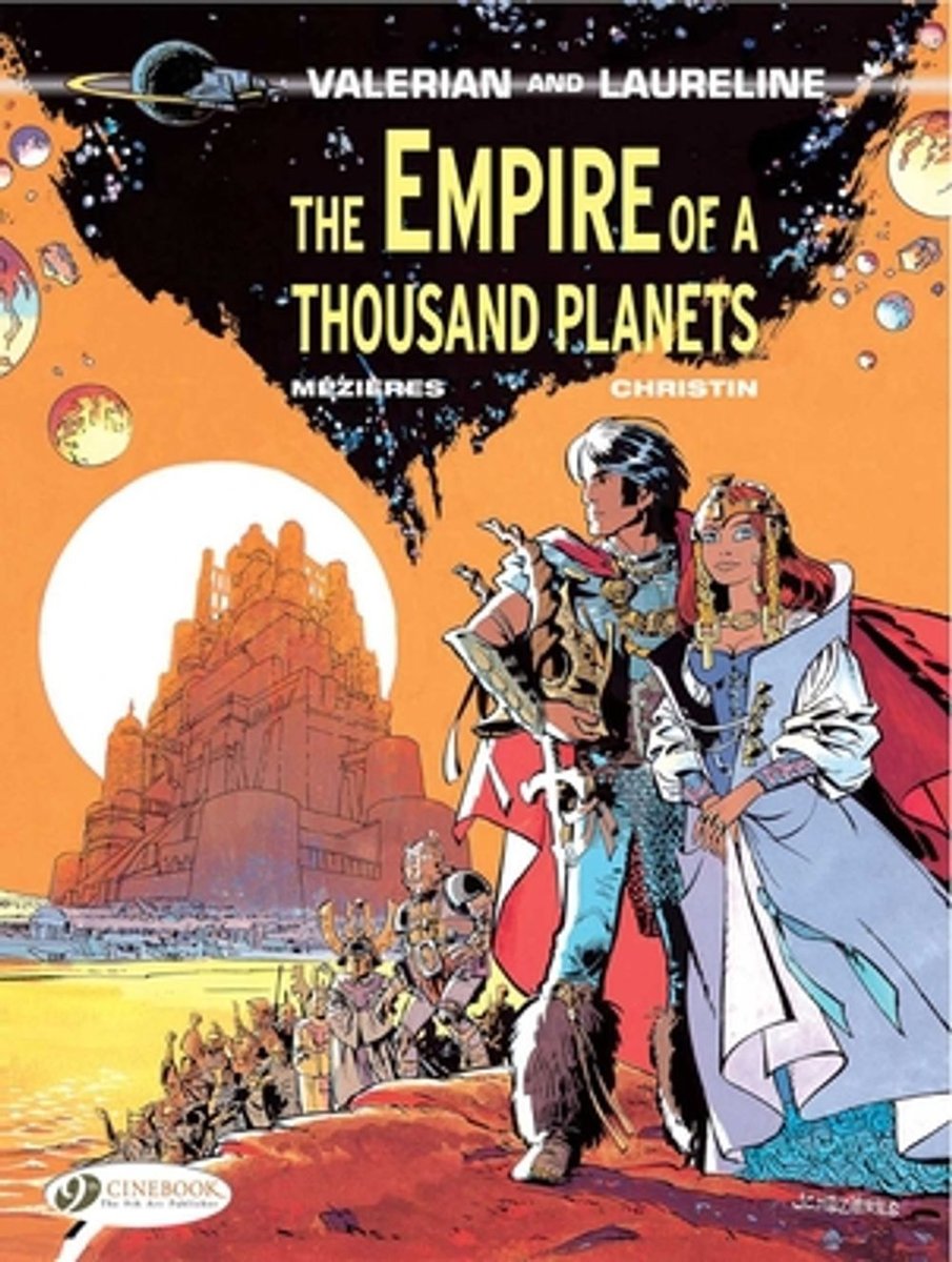 Valerian 2 - L'impero dei mille pianeti di Pierre Christin (inglese) carta