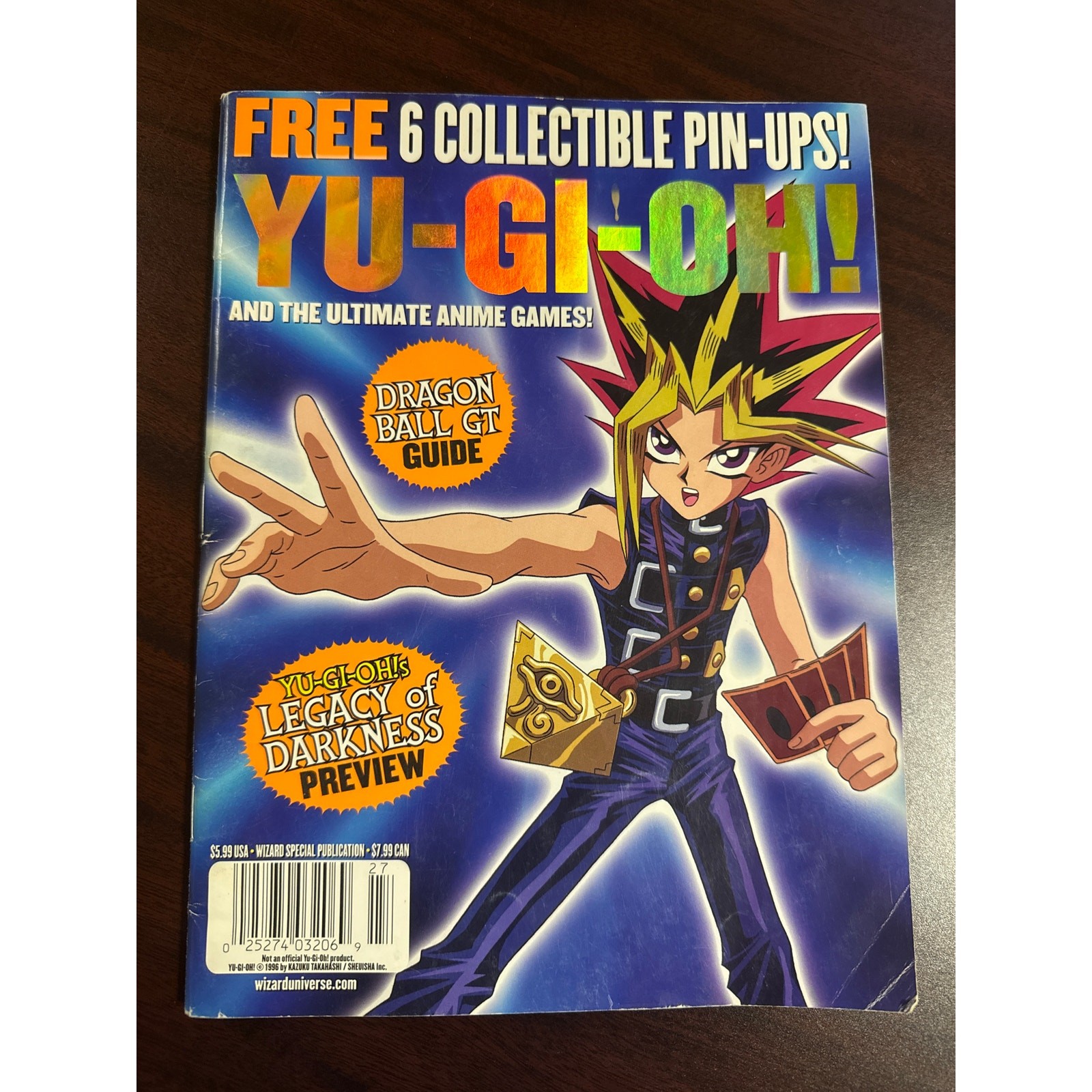 YU-GI-OH Estate 2003 Rivista MAGO Ent Sailor Moon Pokemon Dragon Ball Poster