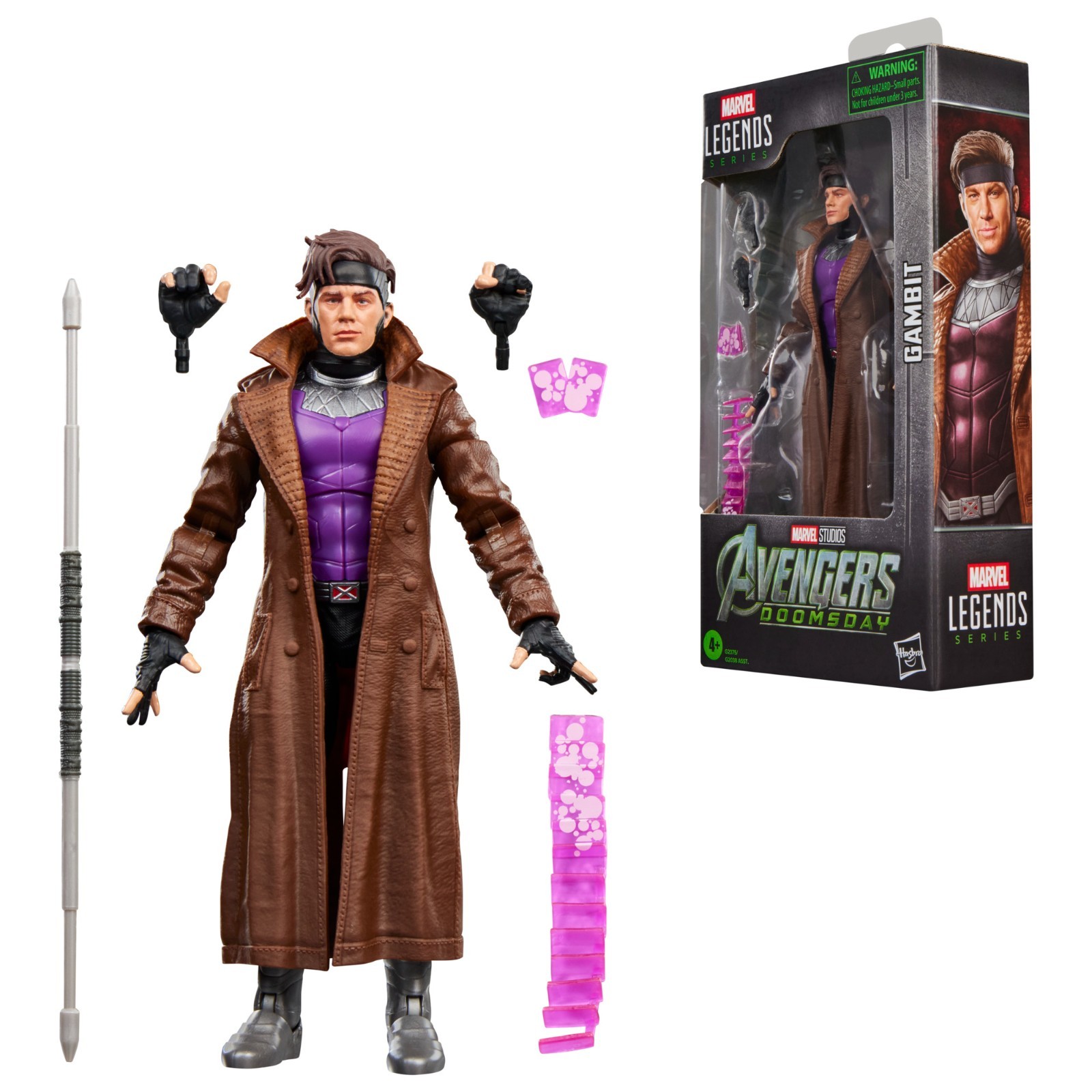 GAMBIT (CHANNING TATUM) - AVENGERS: DOOMSDAY - PERSONAGGIO MARVEL LEGENDS - PREVENDITA