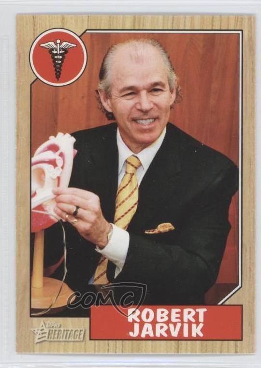 2009 Topps Heritage American Heroes Edition Robert Jarvik #66 Rookie RC 0w8