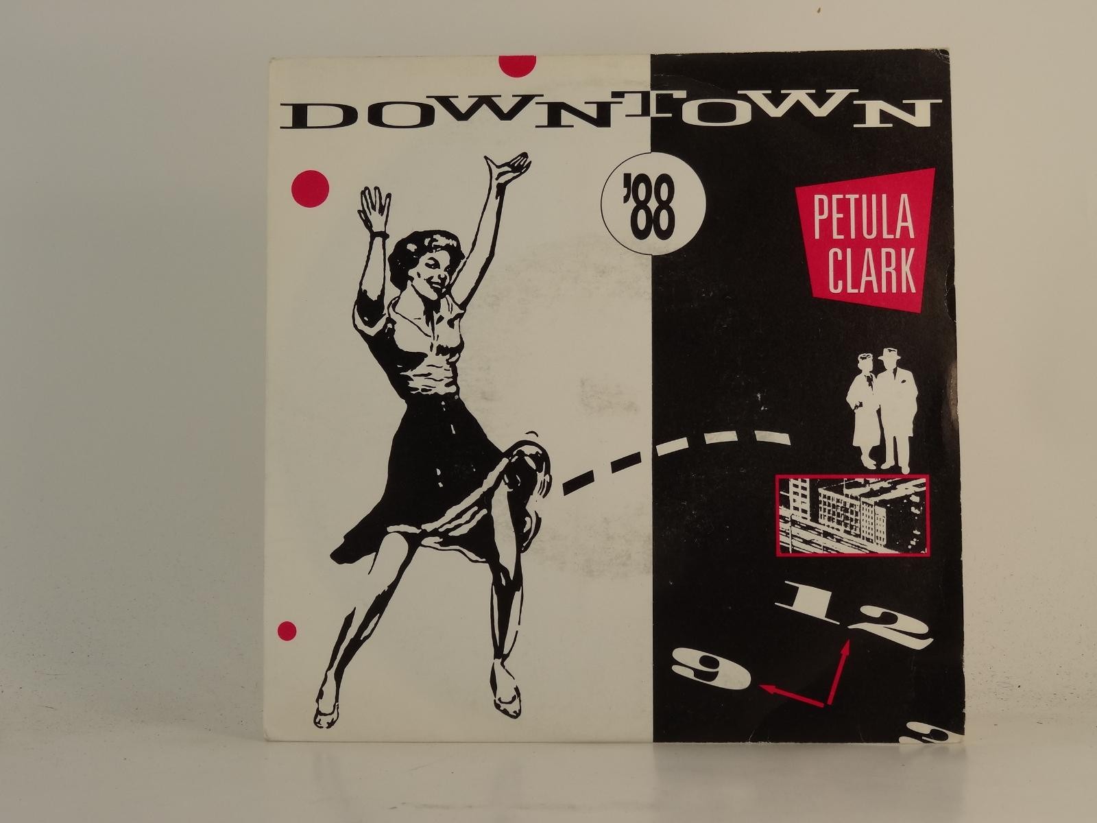 PETULA CLARK DOWNTOWN '88 (4) (78) 2 Track 7" Single plus Picture Sleeve PRT