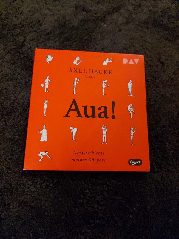 Hörbuch Allex Hacke liest Aua! Geschichte meines Körpers 5 h