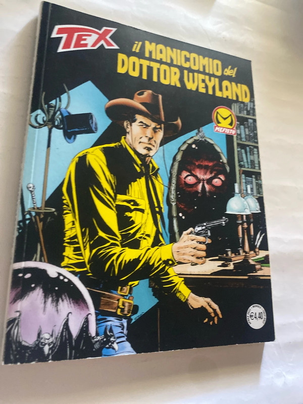 Tex - Il manicomio del dottor Weyland. N.738