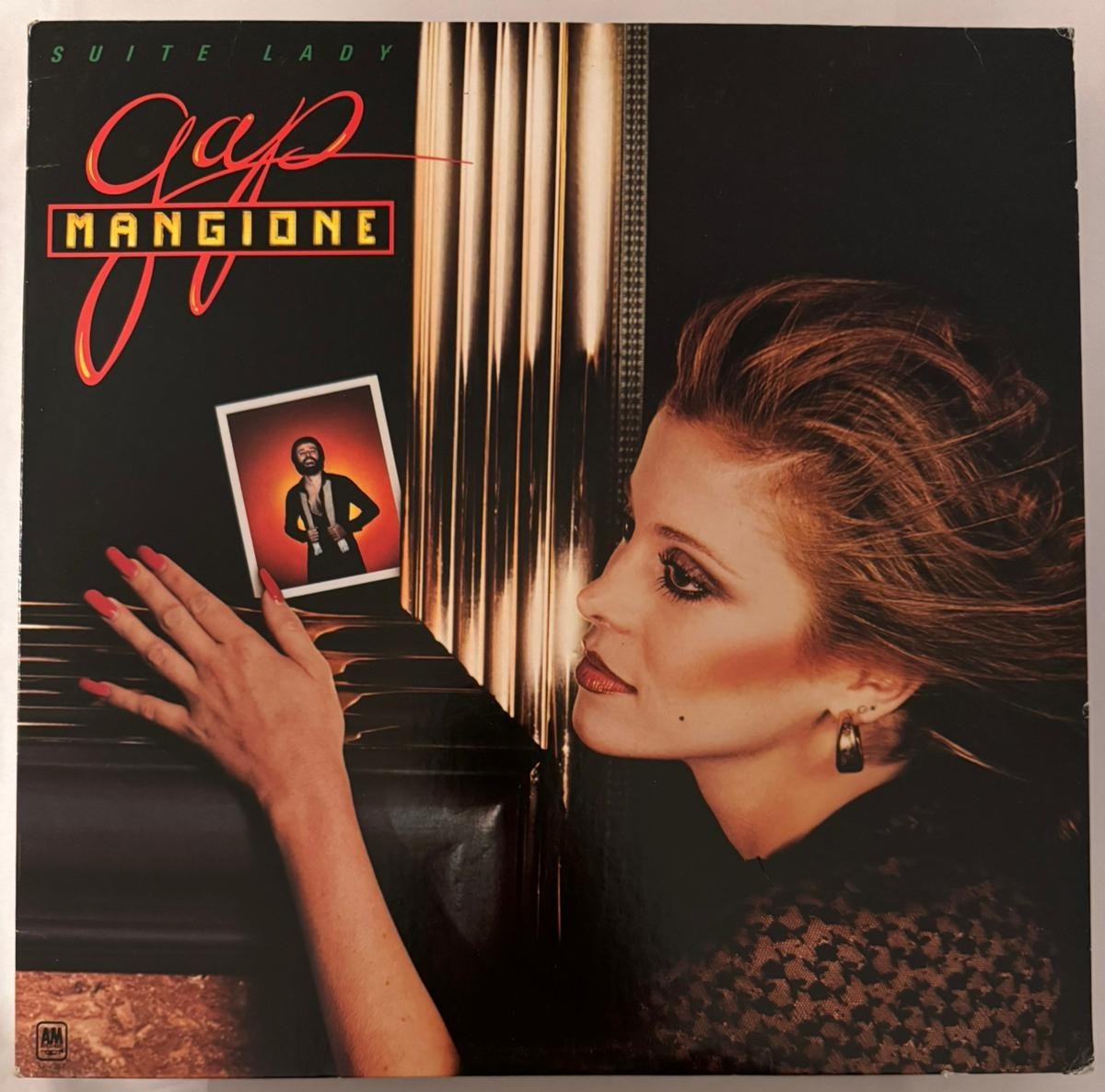 GAP MANGIONE – SUITE LADY - VINYL LP BLACK 1978 A&M - VG+ - A13