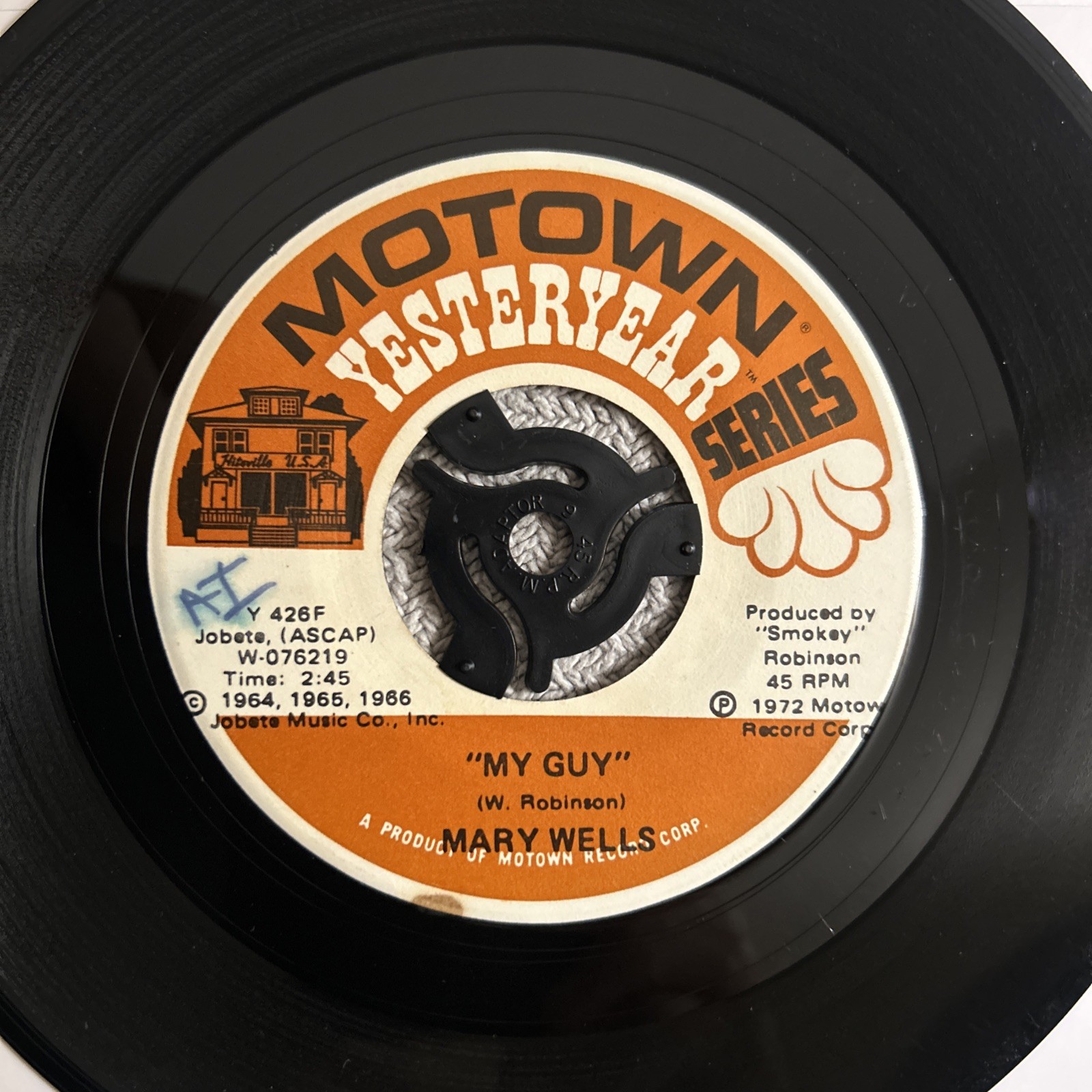 Mary Wells - My Guy /What's Easy For Two Is So Hard For One 7" Single US Motown 