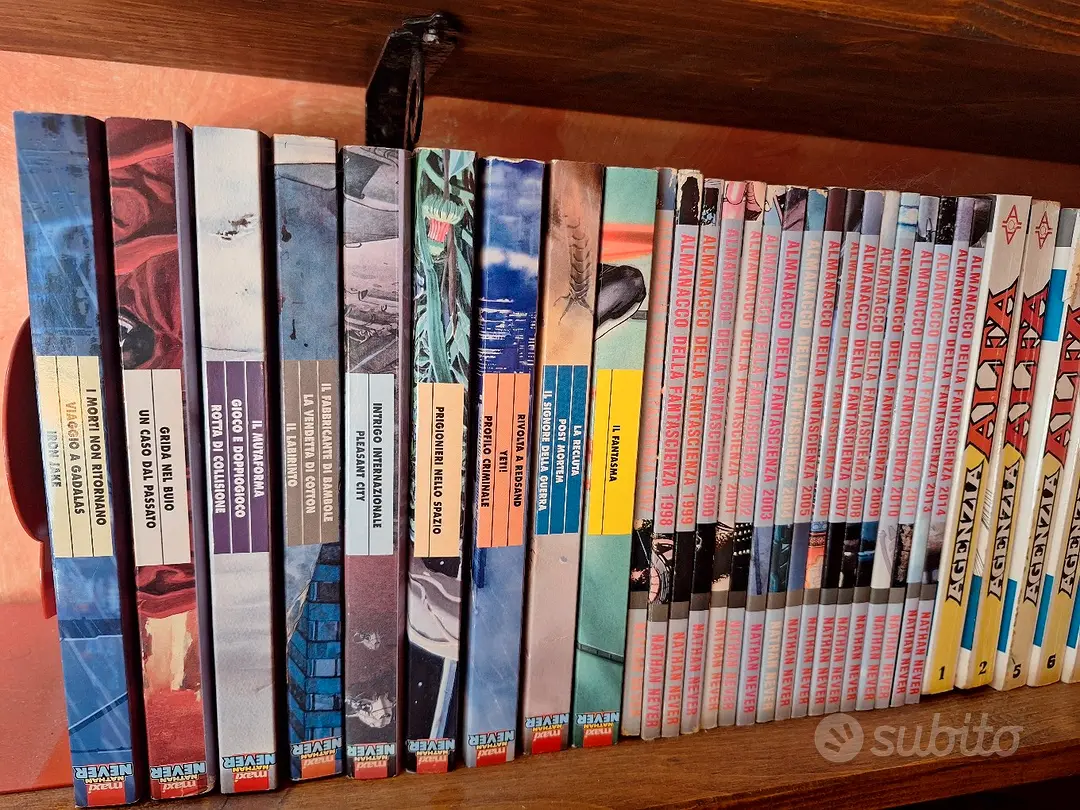 Lotto 26 fumetti Nathan Never Maxi e Almanacchi
