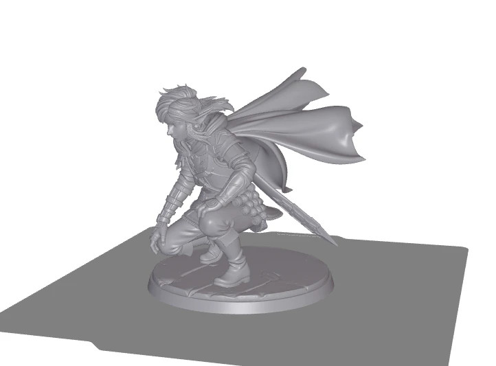 impression 3d de Zelda Link Héros légendaire d'Hyrule