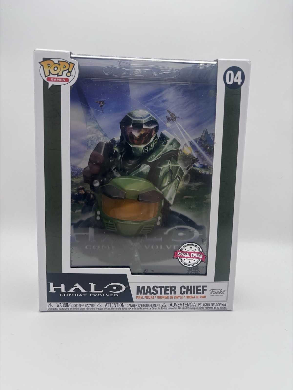 Funko Pop! Halo Combat Evolved Master Chief #04 Figura in vinile
