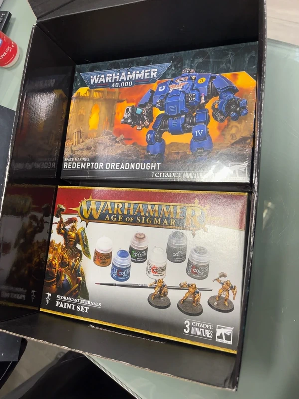 Warhammer 40.000 Lote Inicio + Redemptor Dreadnought + Paint Set (Nuevo)
