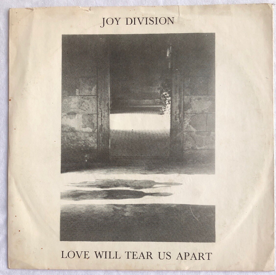 JOY DIVISION -Love Will Tear Us Apart- Rare Polish 7" +Picture sleeve (Vinyl)