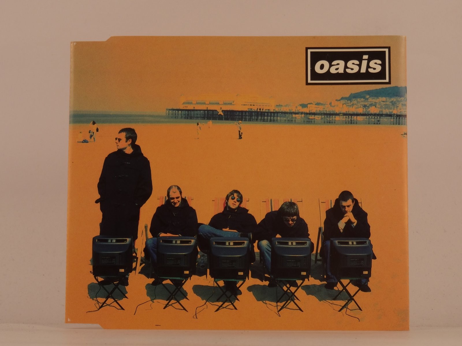OASIS ROLL WITH IT (G92) 4 Track CD Single including Picture Sleeve CREATION REC
