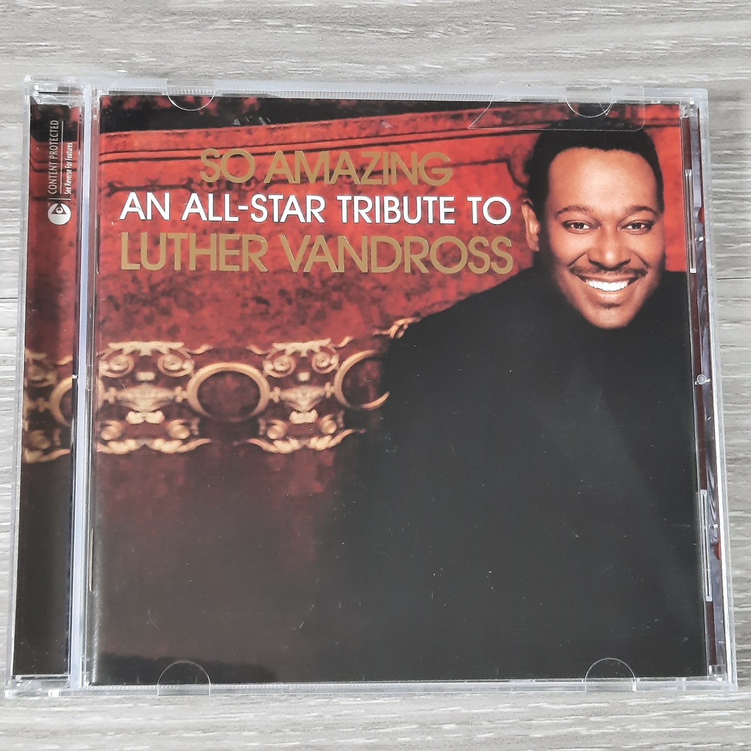 Various Artists So Amazing Tribute To Luther Vandross CD 2005 R&B J Records
