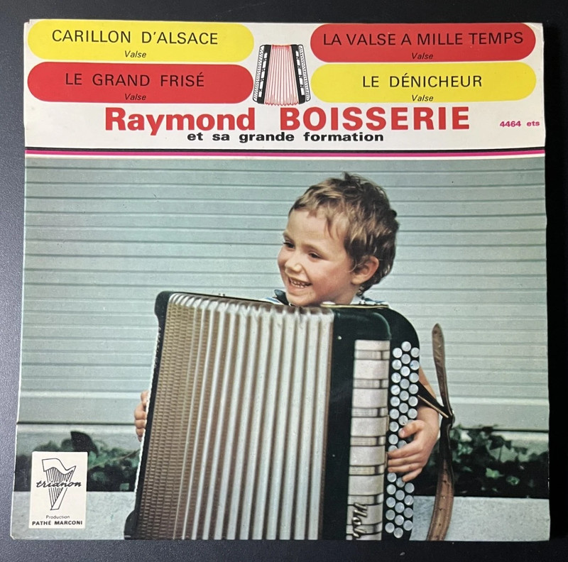 Raymond Boisserie : La Valse A Mille Temps +3 [Vinyle 45 tours 7" EP] 1963