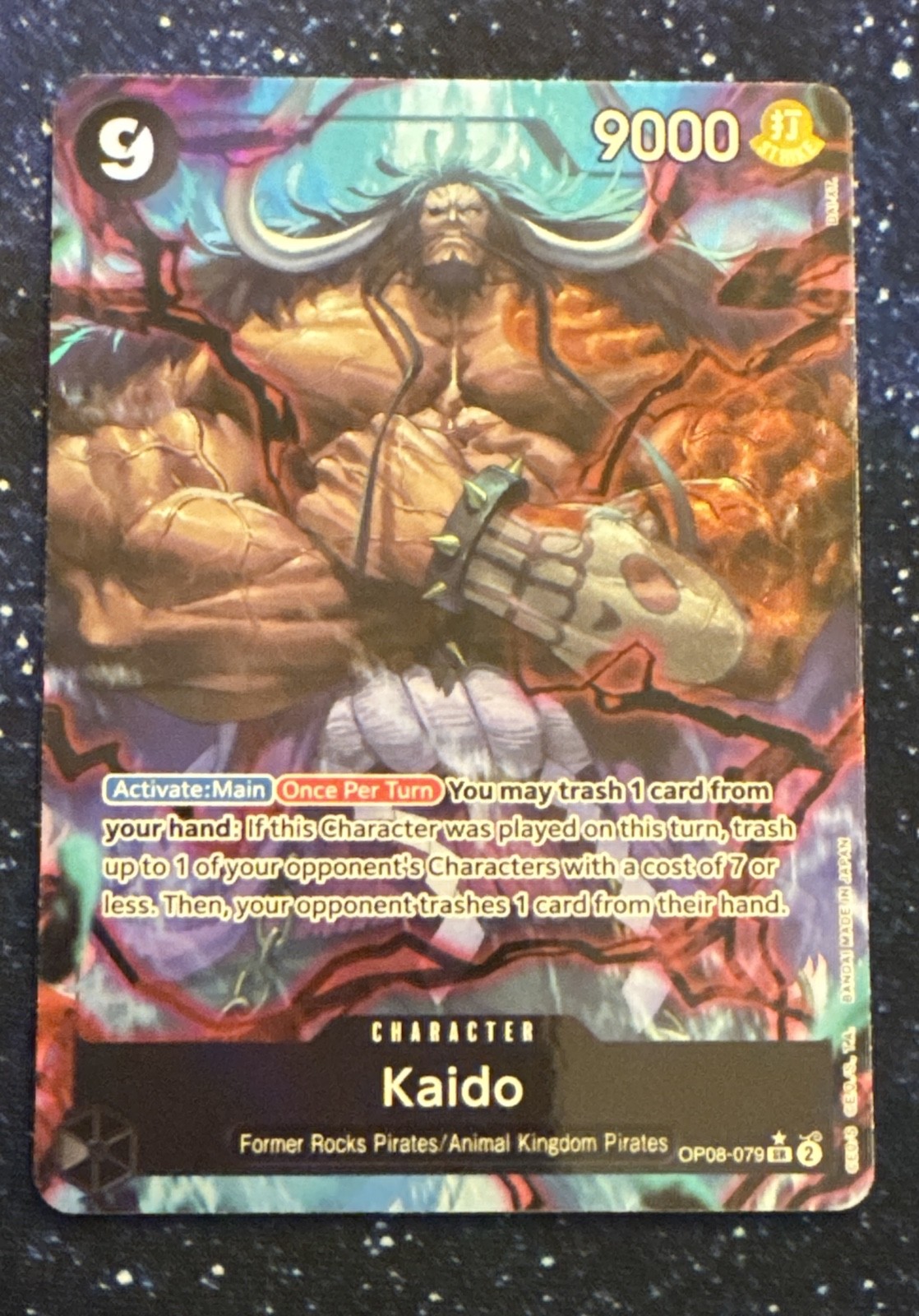 Kaido (Parallelo) OP08-079 Foglio Due Leggende