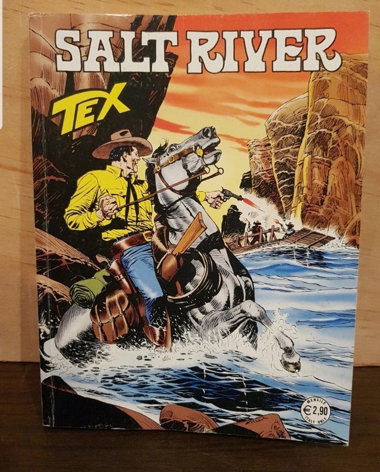 TEX Salt River N°627 Gennaio 2013 Albo a Fumetti Sergio Bonelli Editore 