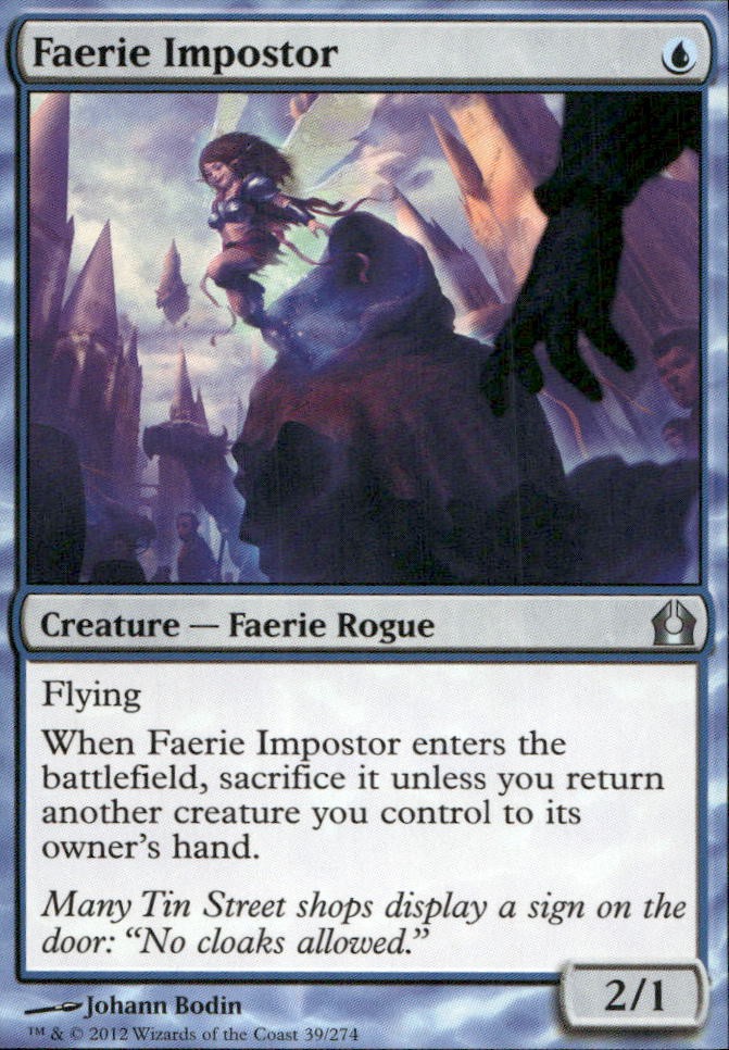 Faerie Impostor 39 Return to Ravnica U LP Magic: The Gathering