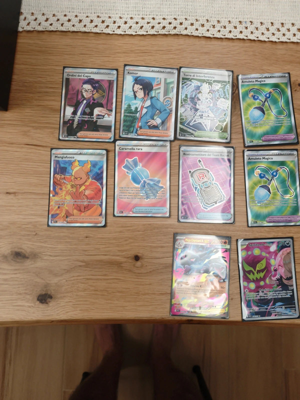 Lotto carte Pokemon
