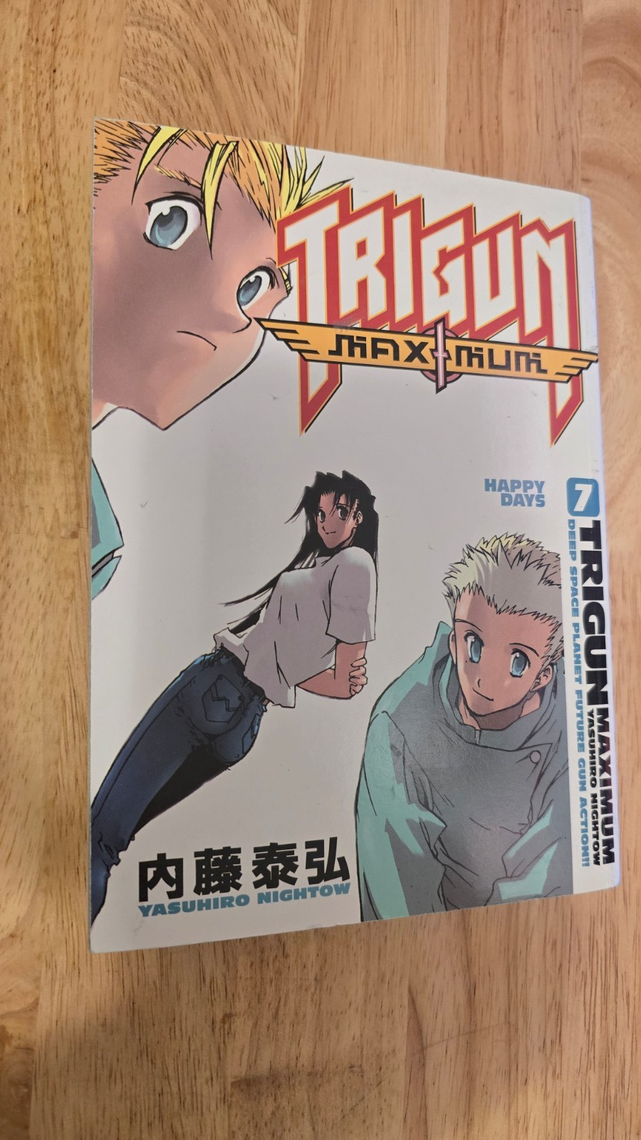 Trigun Volume Massimo Vol. 7 Manga Inglese Yasuhiro 2005 Dark Horse