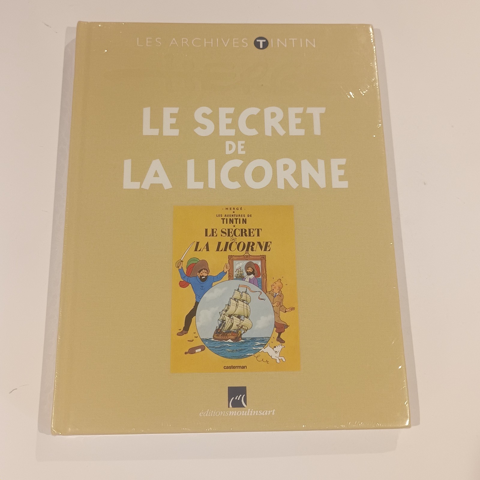 BD Archives Tintin - Le Secret de la Licorne - Sous cellophane jamais ouvert