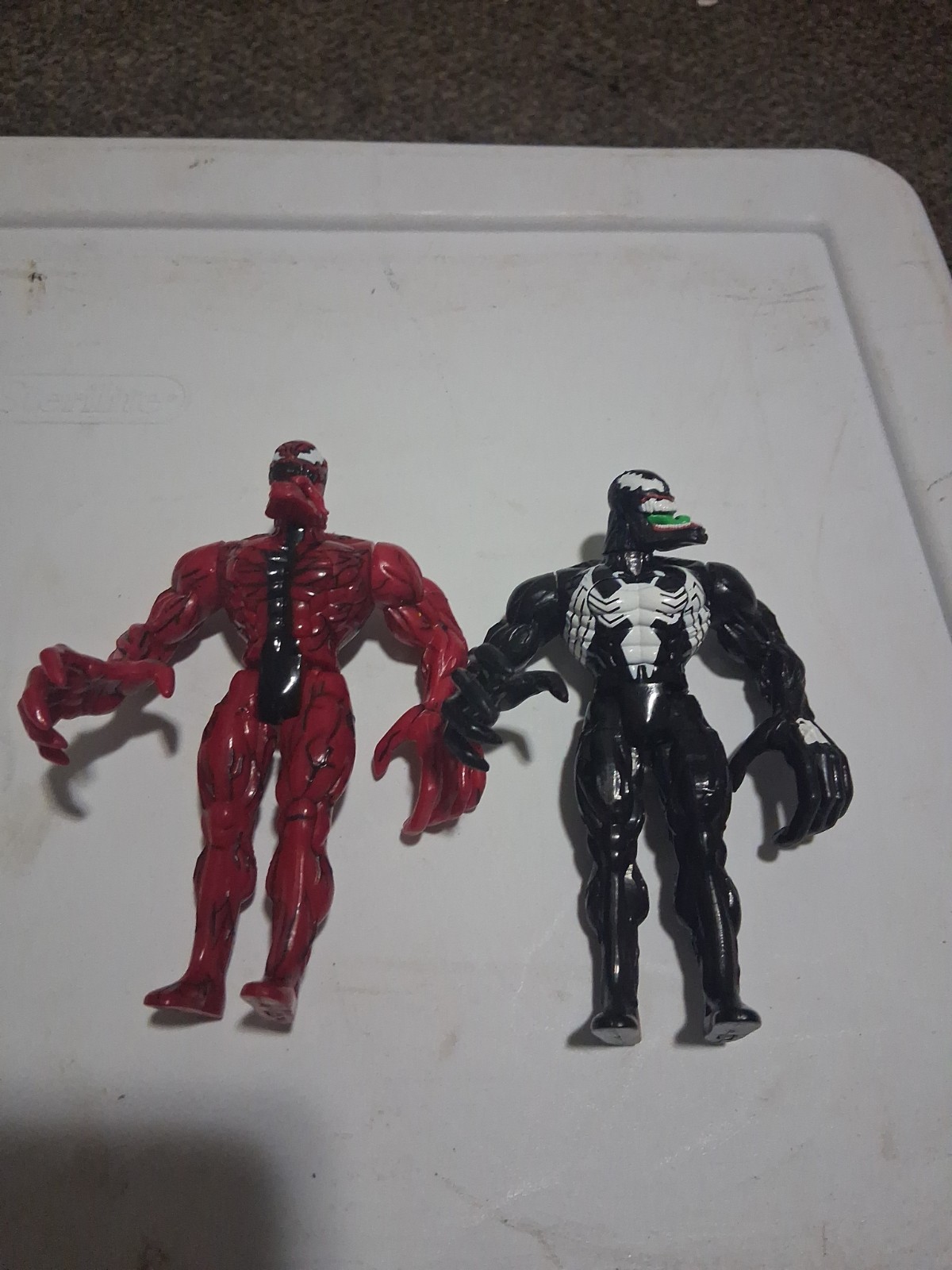 Spiderman ‘96 ToyBiz Heavy Hitters Venom, Carnage