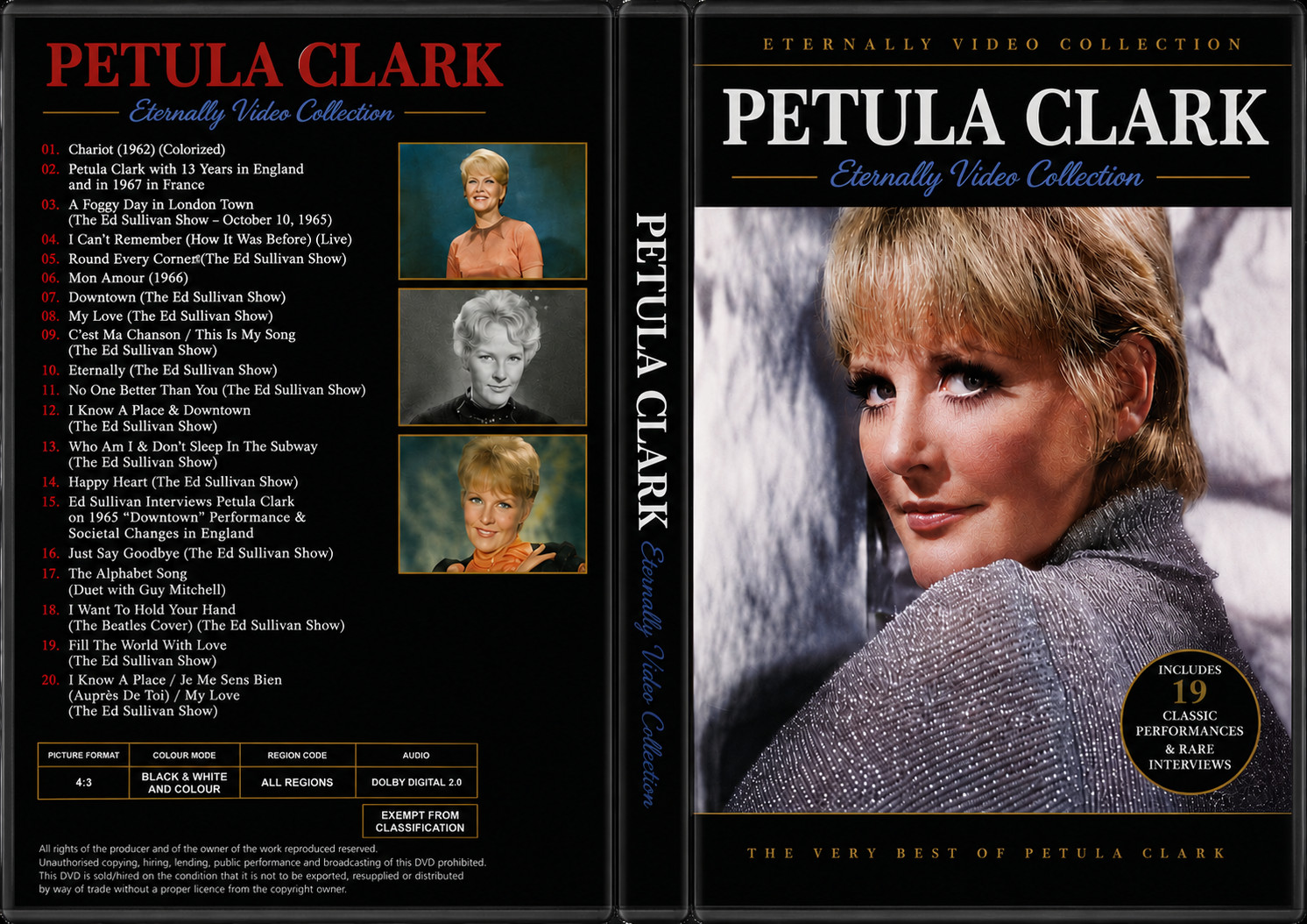 Petula Clark Eternally Video Collection Video Disc